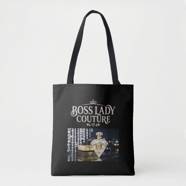 Chefsladyftendubbeltrycks-Totebag Tygkasse (Framsida)