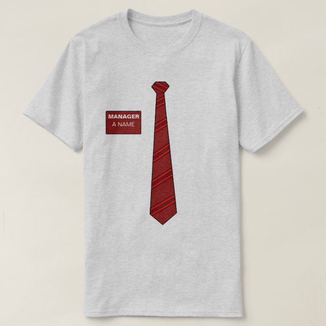 Chefslipsskjorta T-shirt (Design framsida)