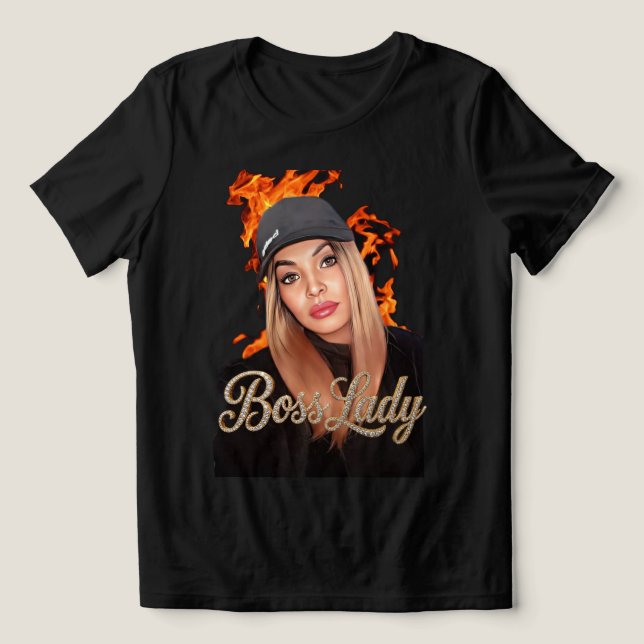 Chefslöja Tri-Blend T-Shirt (Design Framsida)