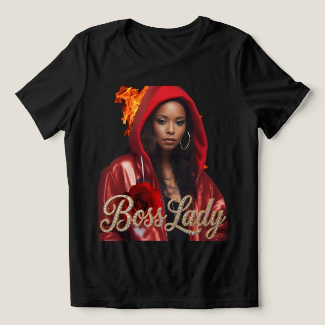 Chefslöja Tri-Blend T-Shirt (Design Framsida)