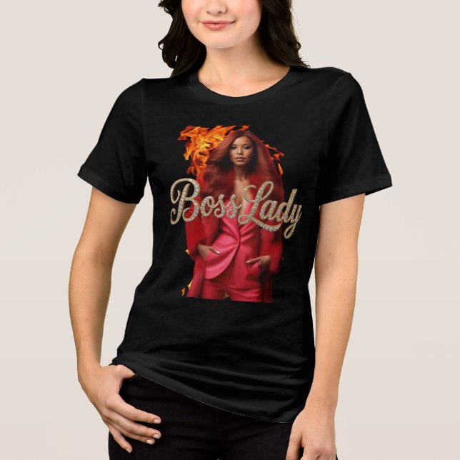 Chefslöja Tri-Blend T-Shirt (Framsida)