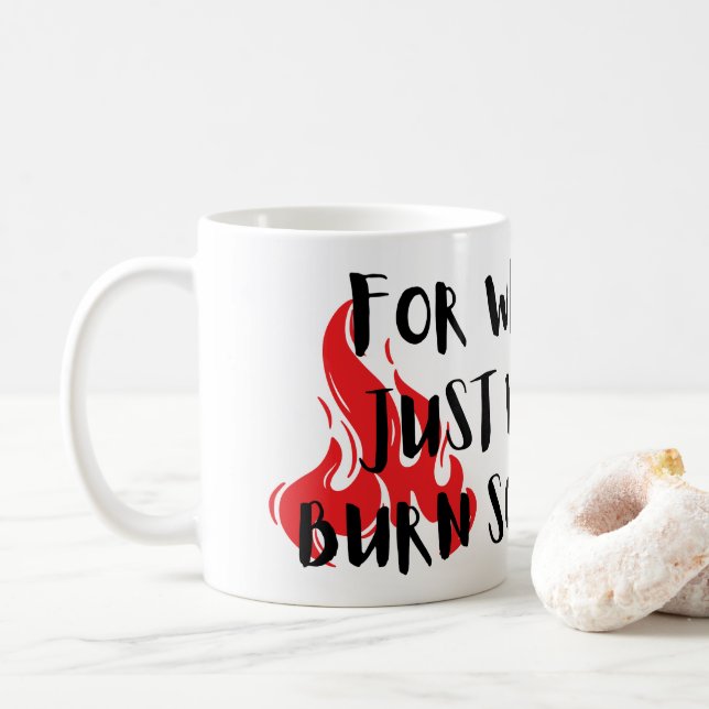 Chefsmugg för när du bara vill bränna någonting kaffemugg (Med munk)