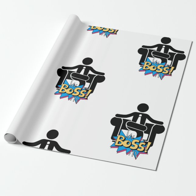 Chefspappersförpackning Presentpapper (Utrullad)