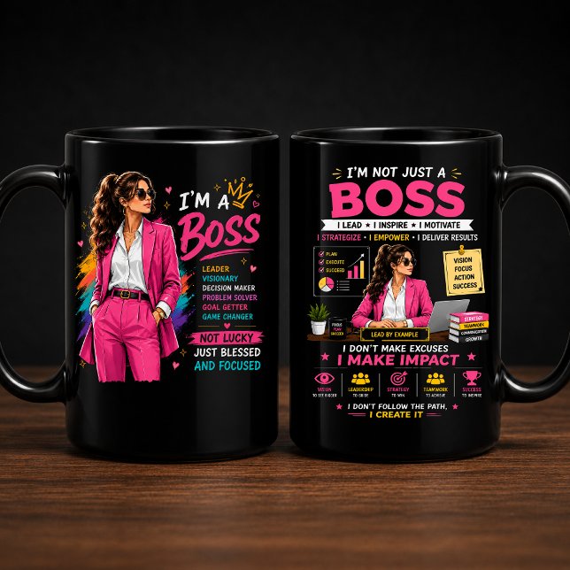 Chefstämning Design | Motiverande Ledare Grafik Mugg (Skapare uppladdad)