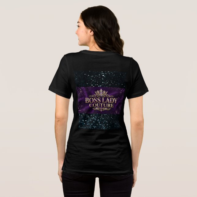 Chefstjej T-Shirt Tri-Blend Tröja (Baksida Full)