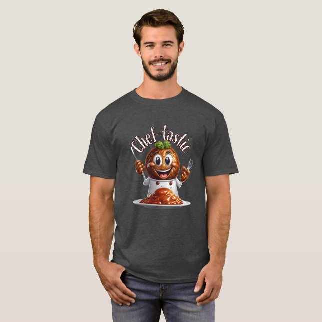 ChefTastic Meatball Magic T Shirt (Hel framsida)