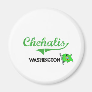 Chehalis Washington stadsklassiker Magnet