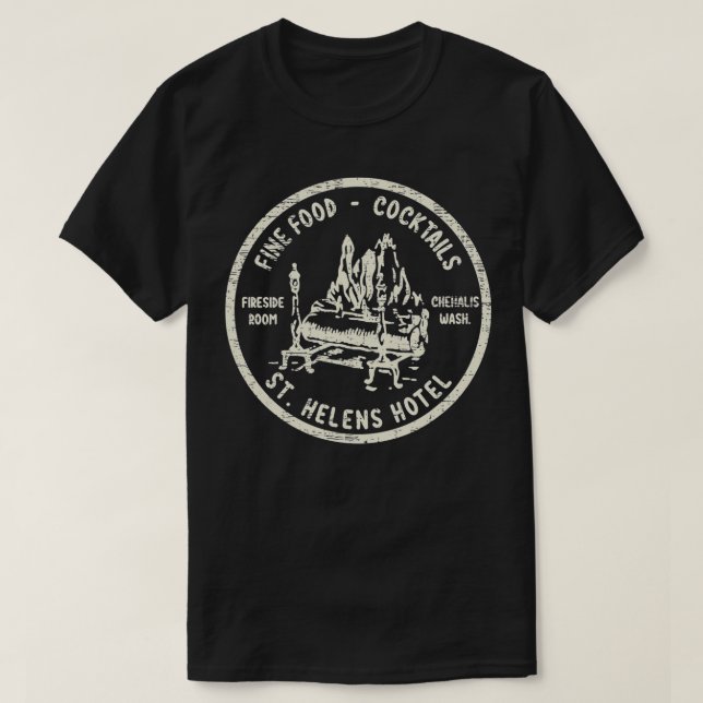 Chehalis Washington Vintage Advertisement T Shirt (Design framsida)