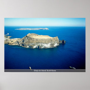 Cheju-do Island, Sydkorea Poster