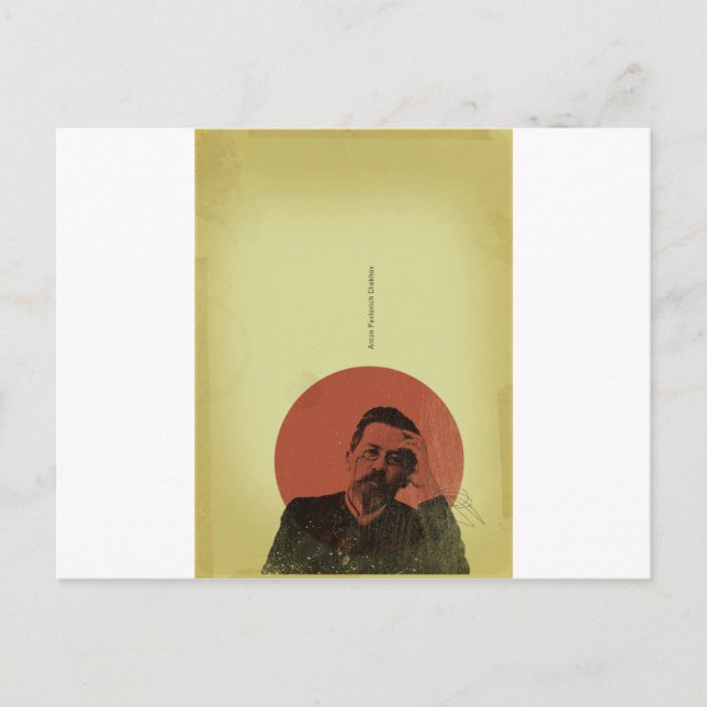 Chekhov Vykort (Framsida)