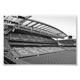 Chelsea FC Stamford Bridge Väster stand London Fototryck