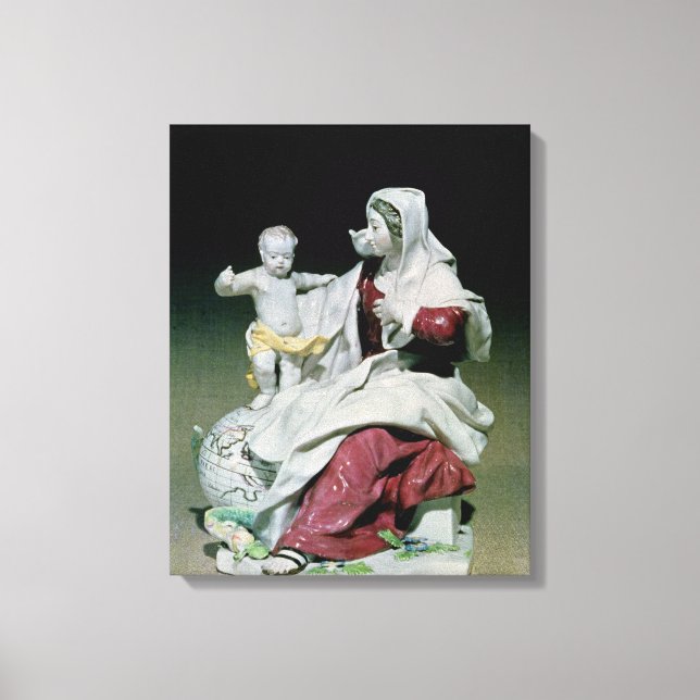 Chelsea figur i Madonna och Child Canvastryck (Framsida)