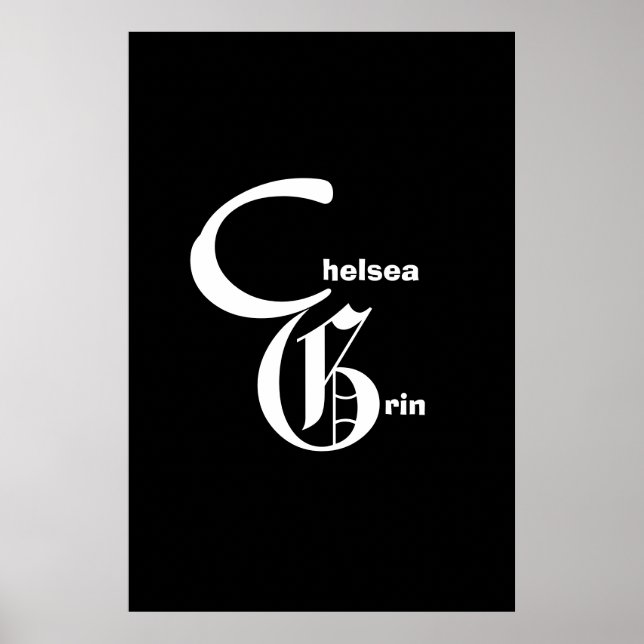 Chelsea Flin Logotyp Poster (Framsidan)