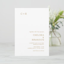 Chelsea Guld Modern Bröllop