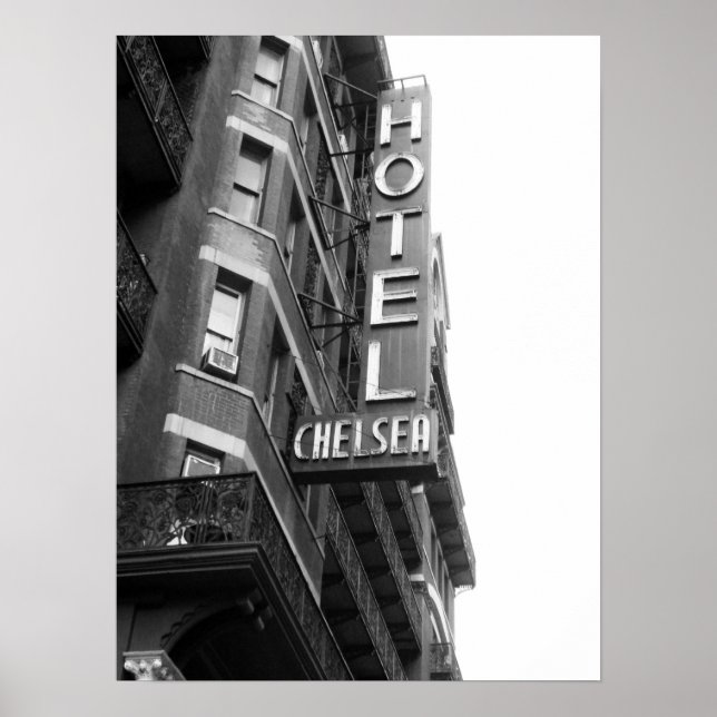Chelsea Hotel Poster (Framsidan)