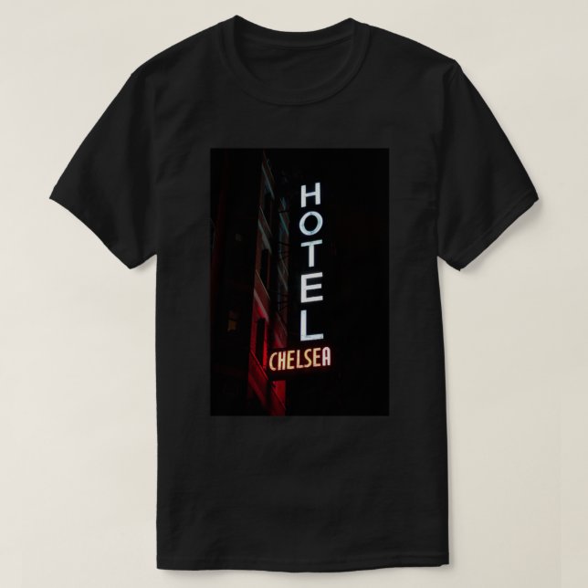 CHELSEA HOTEL - ROCK N ROLL MONUMENT Premium T Shirt (Design framsida)