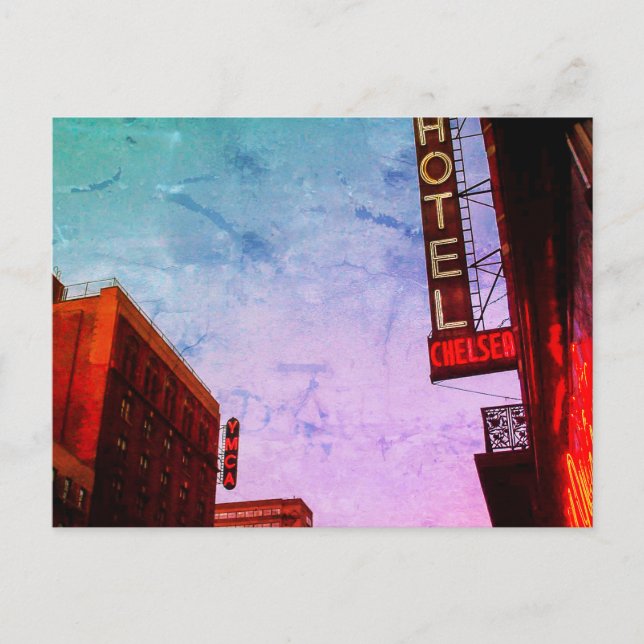 Chelsea Hotel, vykort (Framsida)