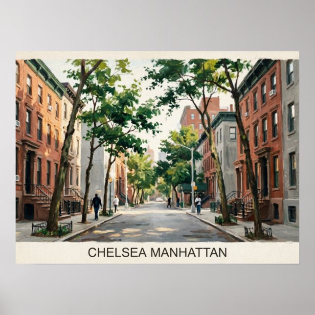 Chelsea Manhattan Poster (Framsidan)