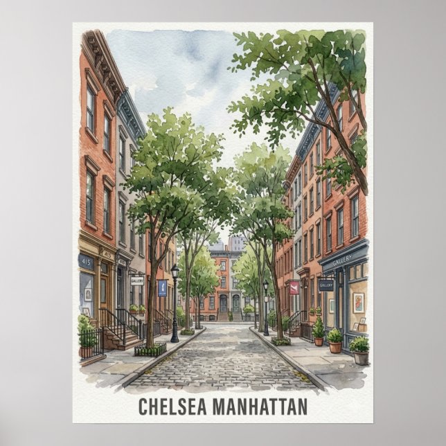 Chelsea Manhattan Poster (Framsidan)