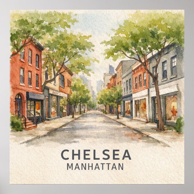 Chelsea Manhattan Poster (Framsidan)