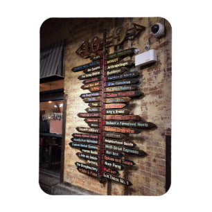 Chelsea Market Pilar Signal #1 Magnet