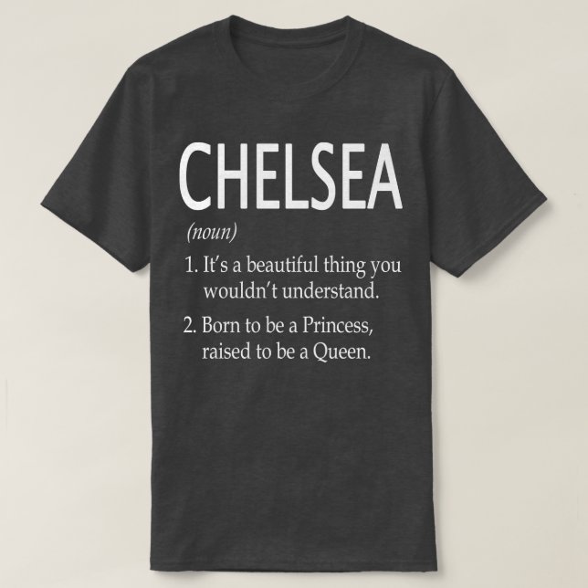 Chelsea Namn Gift 99 T Shirt (Design framsida)