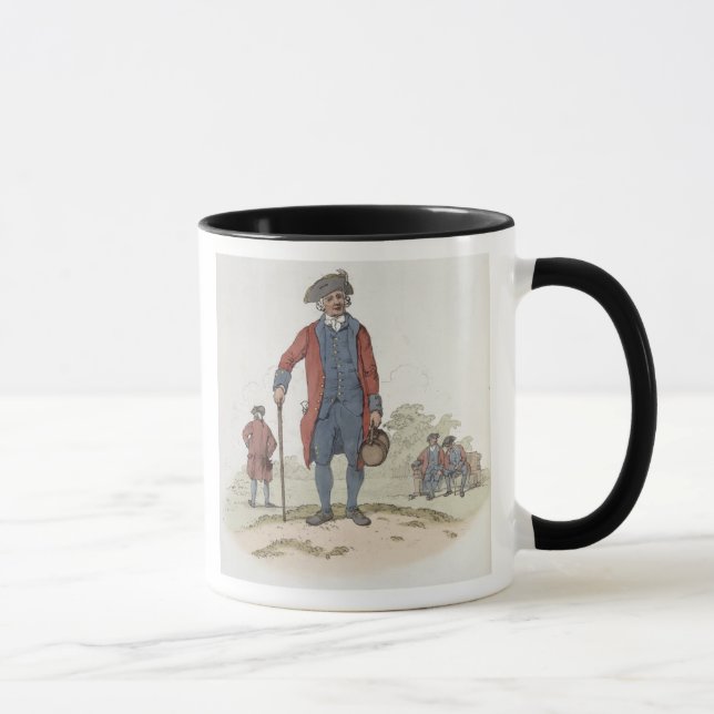 Chelsea Pensioner, från 'dräkten av Great Britain Mugg (Höger)