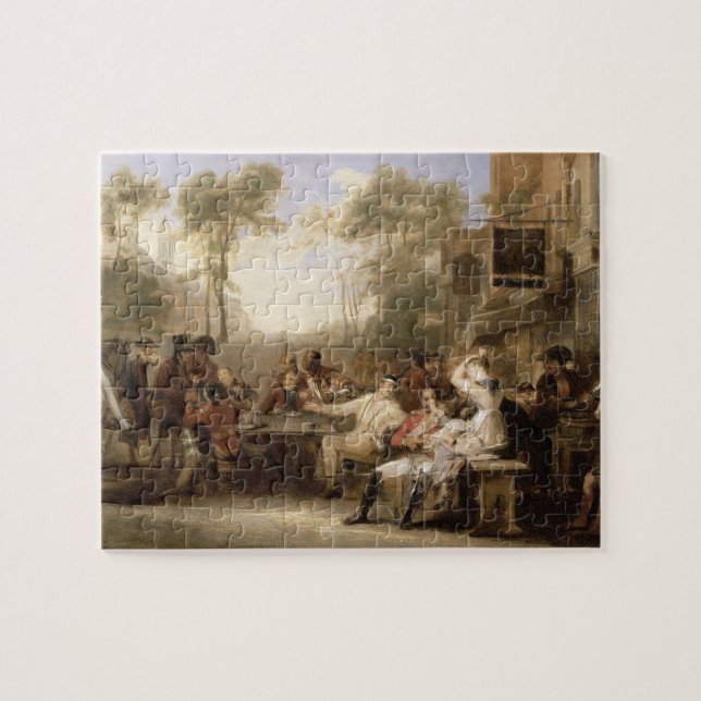 Chelsea Pensionershäleri gazetten Announcin Pussel (Horisontell)