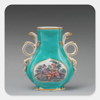Chelsea Porcelain Sticker Fyrkantigt Klistermärke