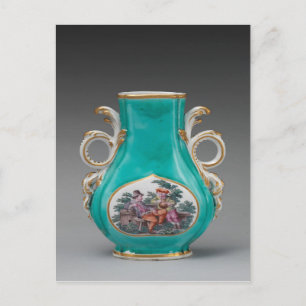 Chelsea Porcelain Turquise Vas Vykort