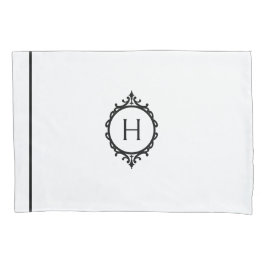 Chelsea Stormy Blue och White Monogrammed