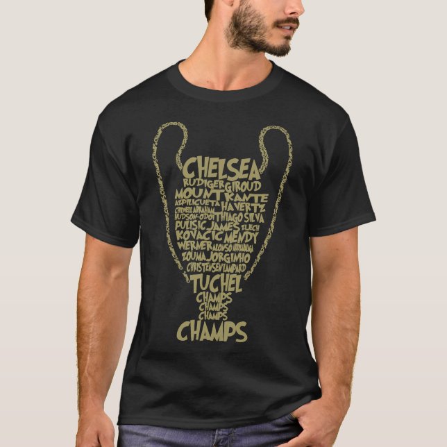 Chelsea UCL Champs Essential T-Shirt (Framsida)