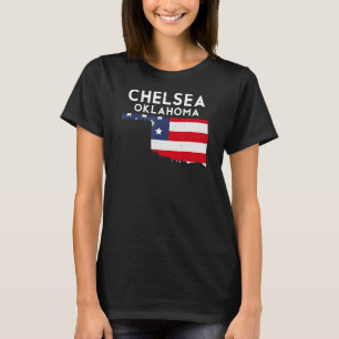 Chelsea USA State America Travel Oklahoman T Shirt