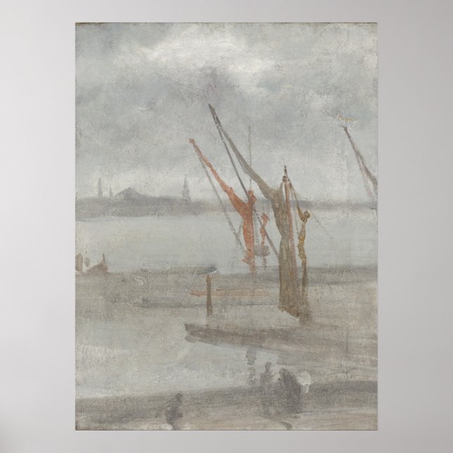 Chelsea Wharf - James Whistler Fine Art Poster (Framsidan)