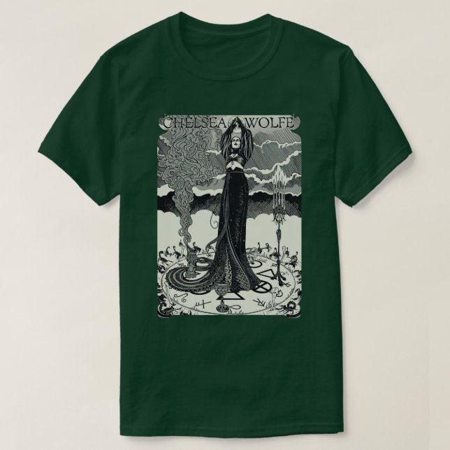 Chelsea Wolfe Exercise T Shirt (Design framsida)
