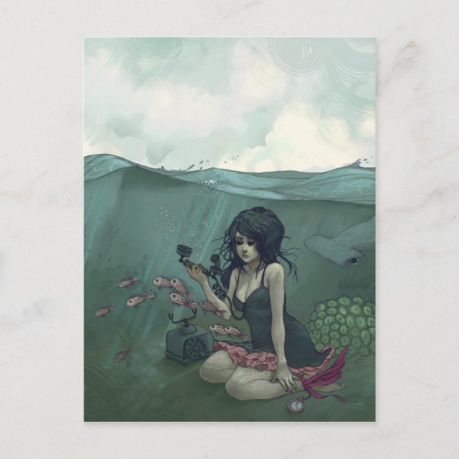 Chelsea's Postcard Series I: Flyta, drunkna Vykort (Framsida)