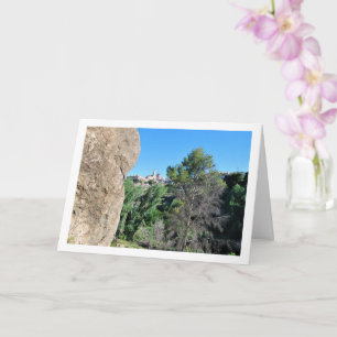 Chelva Stad på Berg, Spanien Kort