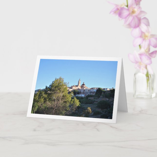 Chelva Stad på Berg, Spanien Kort (Orkide)