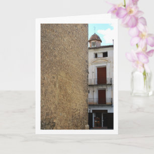 Chelva Town Porträtt, Valencia Spanien, Spanska Kort