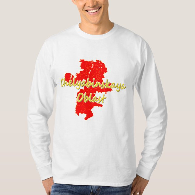 Chelyabinsk oblast t shirt (Framsida)