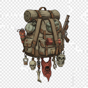 Chem-Cook's Carryall: Wasteland Wanderer Edition T Shirt