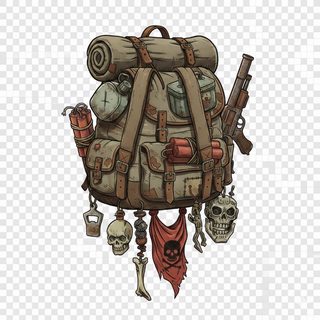 Chem-Cook's Carryall: Wasteland Wanderer Edition T Shirt (Skapare uppladdad)