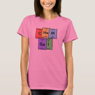 Chem gal. periodisk bordT-tröja T-shirt