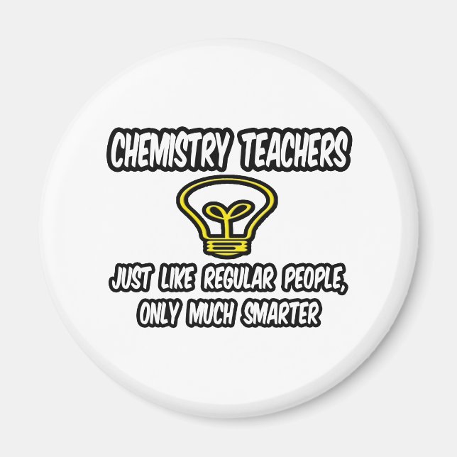 Chem-lärare.. vanliga människor, bara smartare magnet (Framsidan)