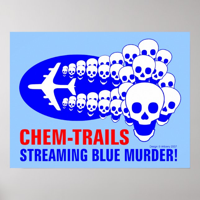 Chem Trails Poster (Framsidan)