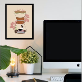 Chemex-kaffe Poster