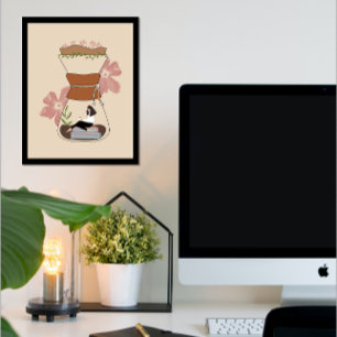Chemex-kaffe Poster