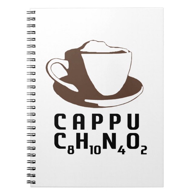 Chemical Cappuccino Anteckningsbok (Framsidan)