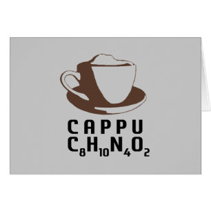 Chemical Cappuccino Hälsningskort