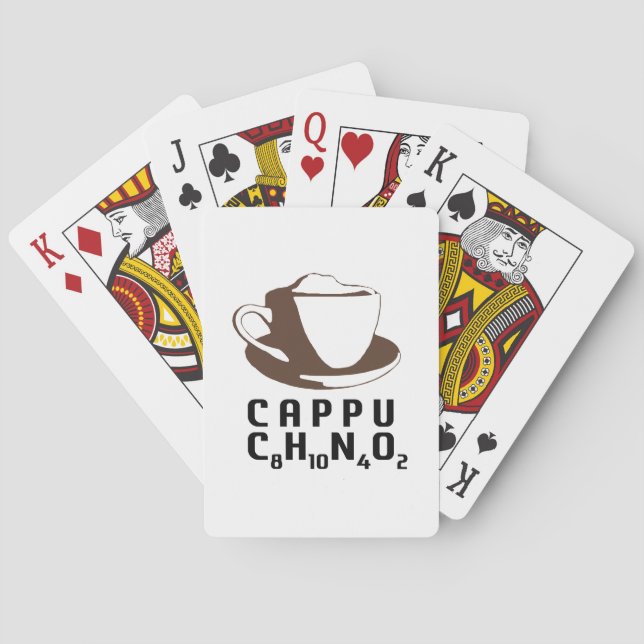 Chemical Cappuccino Spel Kort (Baksidan)